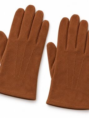 Isotoner Women’s Water Repellent Touchscreen Gloves, Size L/XL Brown  $44 Retail